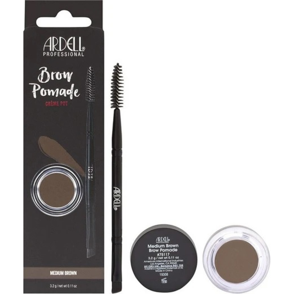 Ardell Brow Pomade Creme Pot - Medium Brown