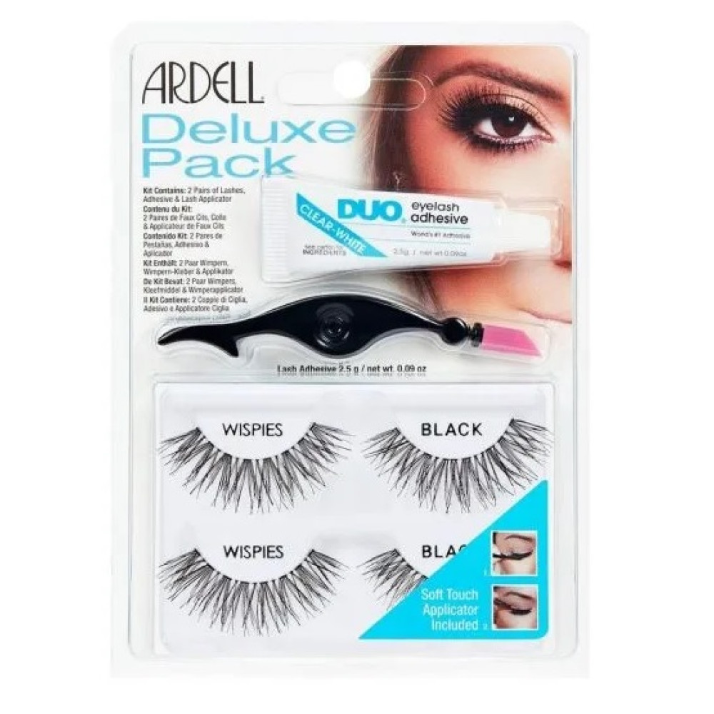 Ardell Deluxe Pack Wispies Black Ardell Deluxe Pack Wispies Black