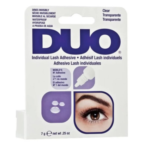 DUO Individual Lash Adhesive – Διάφανες Σταγόνες Σε Μπουκαλάκι 7g.