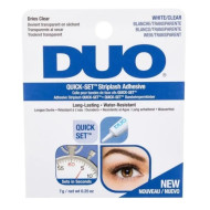 Duo Quick Set Adhesive Striplash Clear 7g. Duo Quick Set Adhesive Striplash Clear 7g.
