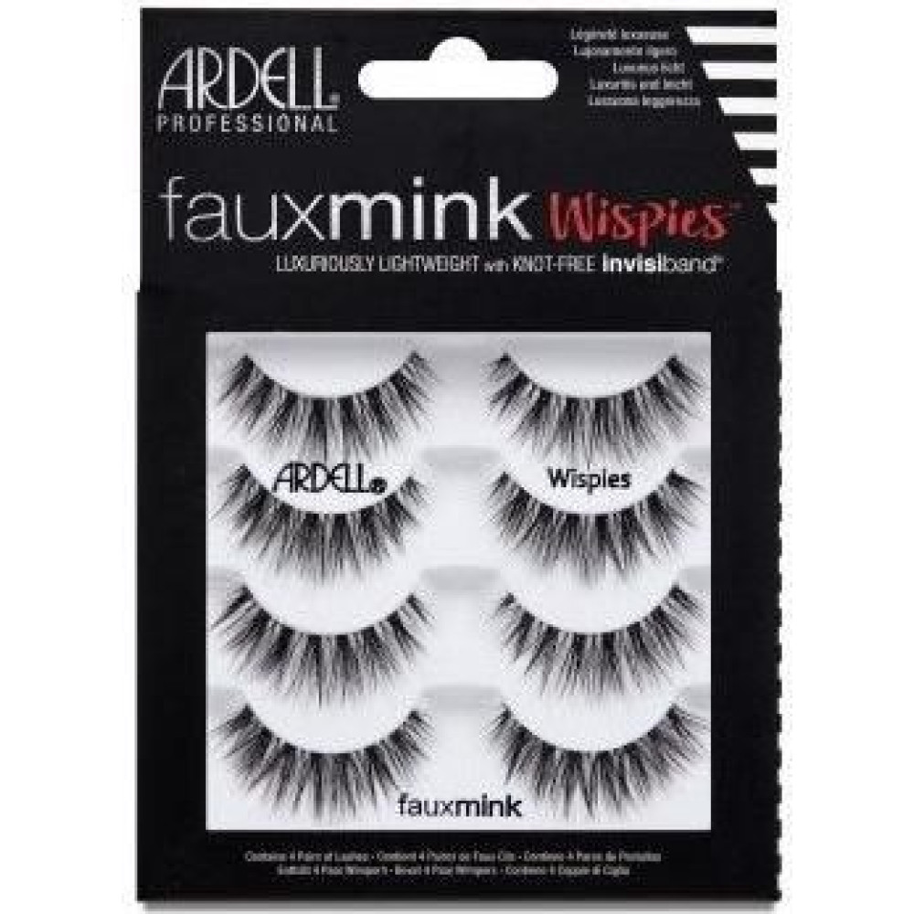 Ardell Faux Mink Wispies Black Pack Ardell Faux Mink Wispies Black Pack
