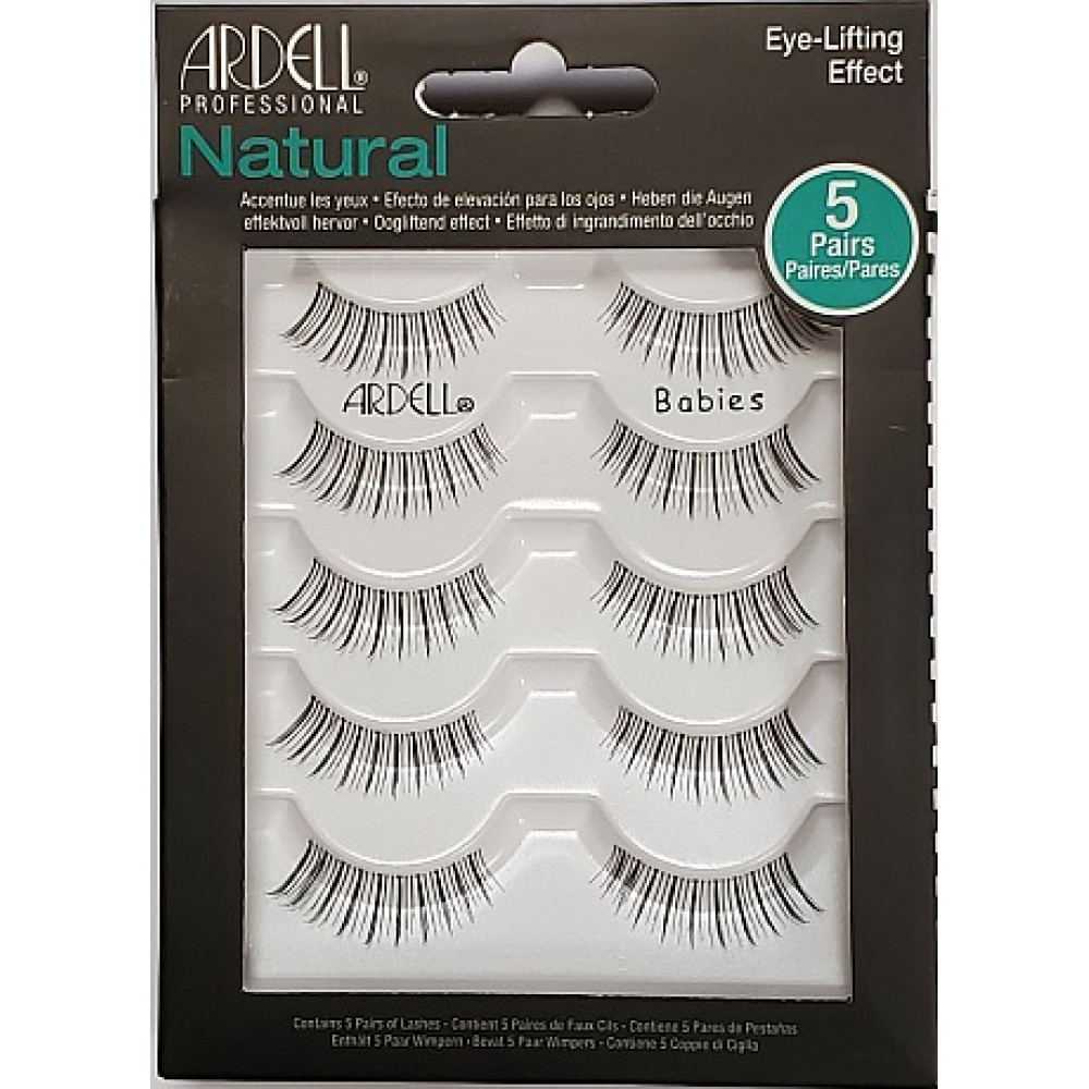 Ardell Natural Babies 5 Pairs Black Ardell Natural Babies 5 Pairs Black