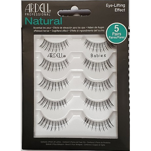 Ardell Natural Babies 5 Pairs Black Ardell Natural Babies 5 Pairs Black