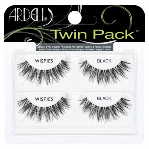 Ardell Twin Pack Wispies Black Ardell Twin Pack Wispies Black