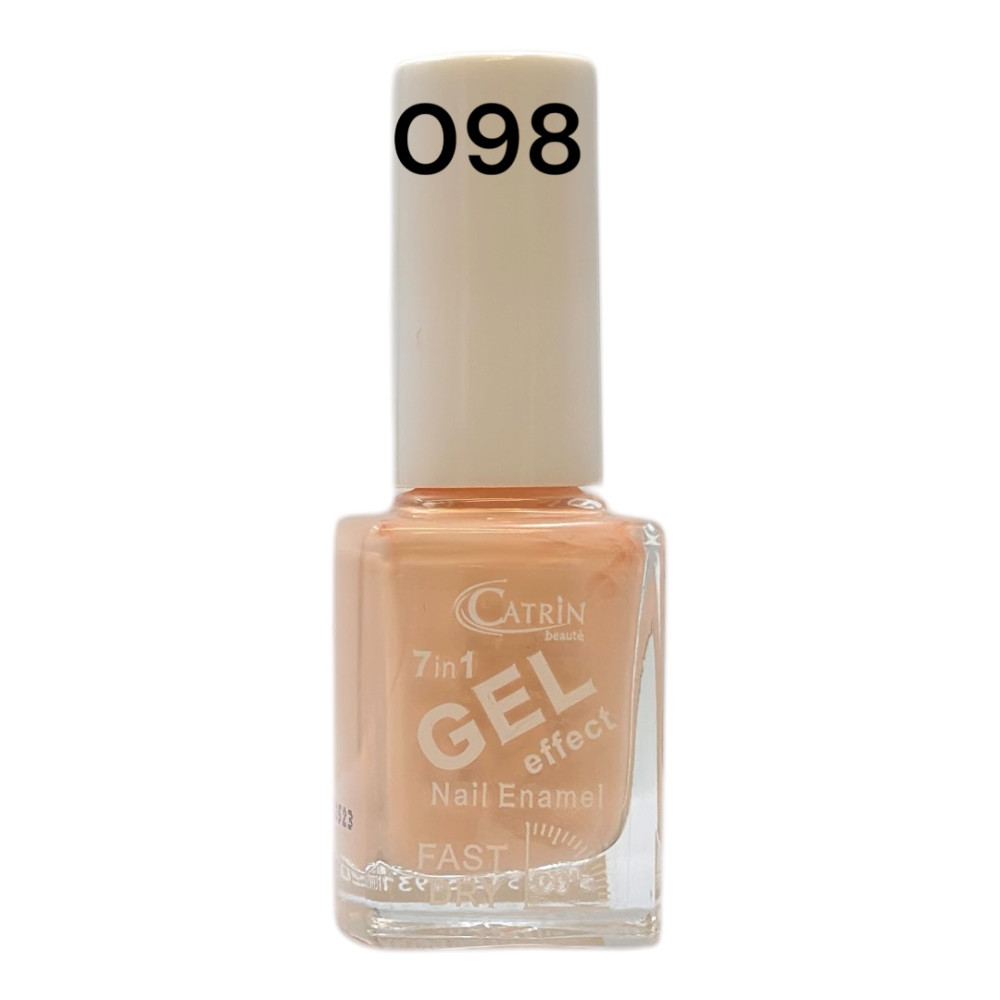 Catrin Beaute Nail Polish 7 In 1 Gel Effect Fast Dry No. 098