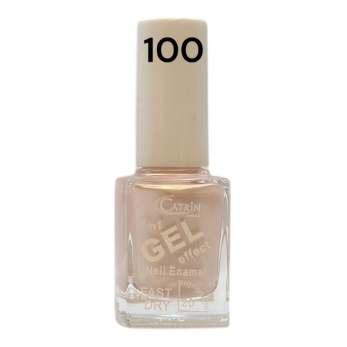 Catrin Beaute Nail Polish 7 In 1 Gel Effect Fast Dry No. 100