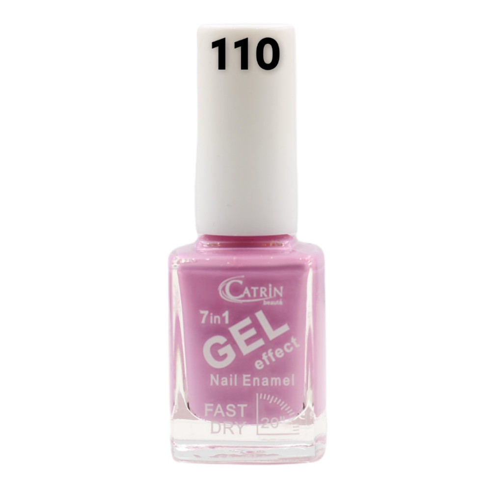 Catrin Beaute Nail Polish 7 In 1 Gel Effect Fast Dry No. 110