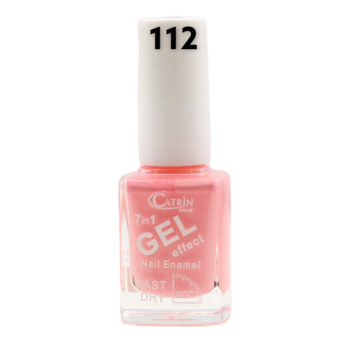 Catrin Beaute Nail Polish 7 In 1 Gel Effect Fast Dry No. 112