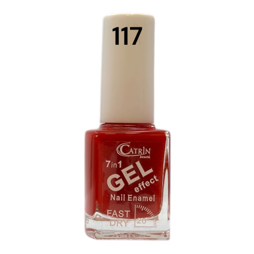 Catrin Beaute Nail Polish 7 In 1 Gel Effect Fast Dry No. 117
