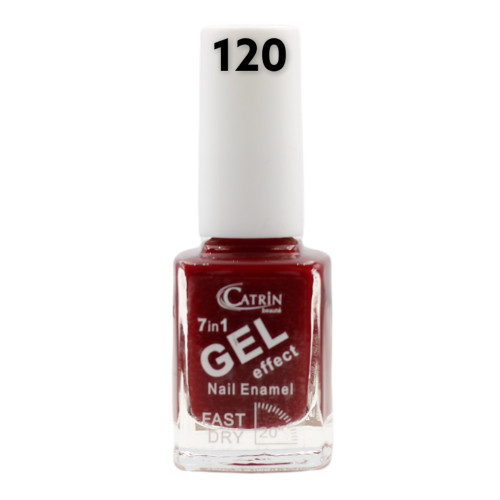 Catrin Beaute Nail Polish 7 In 1 Gel Effect Fast Dry No. 120