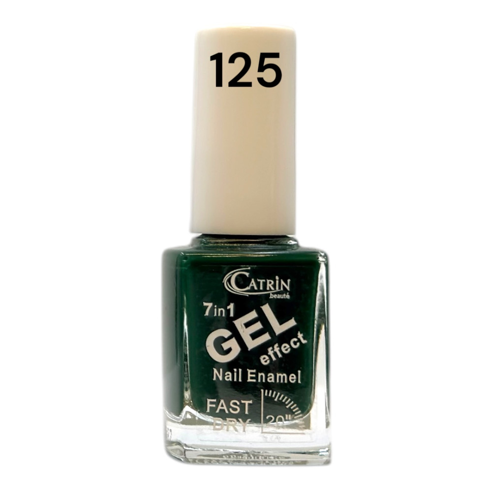 Catrin Beaute Nail Polish 7 In 1 Gel Effect Fast Dry No. 125