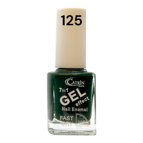 Catrin Beaute Nail Polish 7 In 1 Gel Effect Fast Dry No. 125