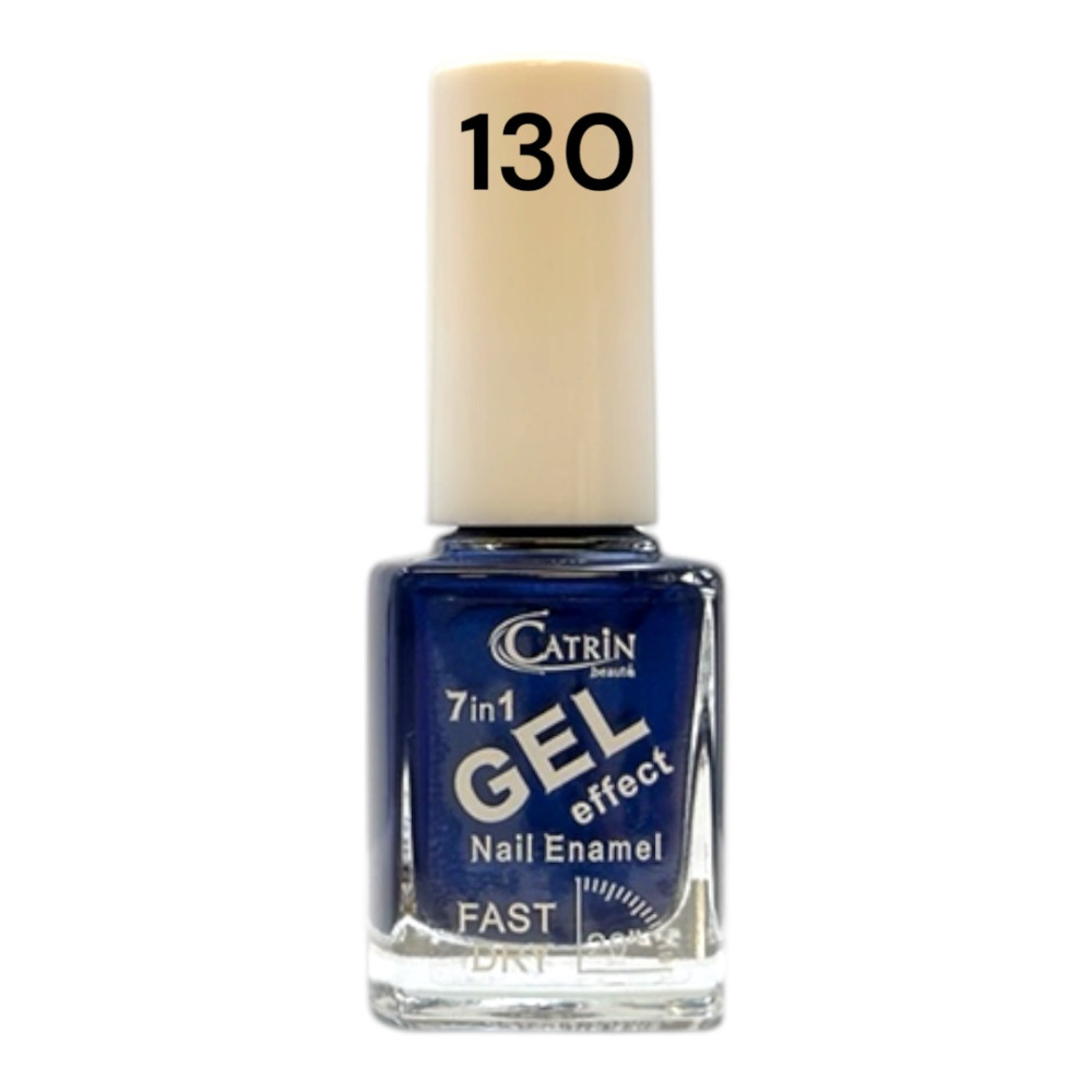 Catrin Beaute Nail Polish 7 In 1 Gel Effect Fast Dry No. 130