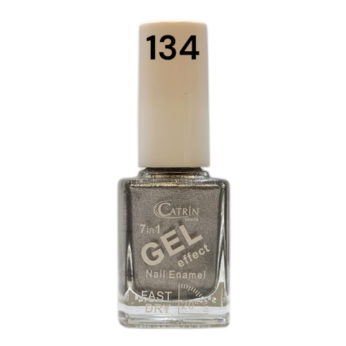Catrin Beaute Nail Polish 7 In 1 Gel Effect Fast Dry No. 134