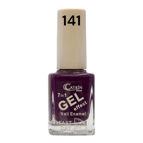 Catrin Beaute Nail Polish 7 In 1 Gel Effect Fast Dry No. 141