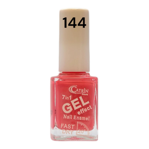 Catrin Beaute Nail Polish 7 In 1 Gel Effect Fast Dry No. 144