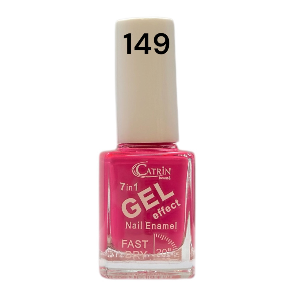 Catrin Beaute Nail Polish 7 In 1 Gel Effect Fast Dry No. 149