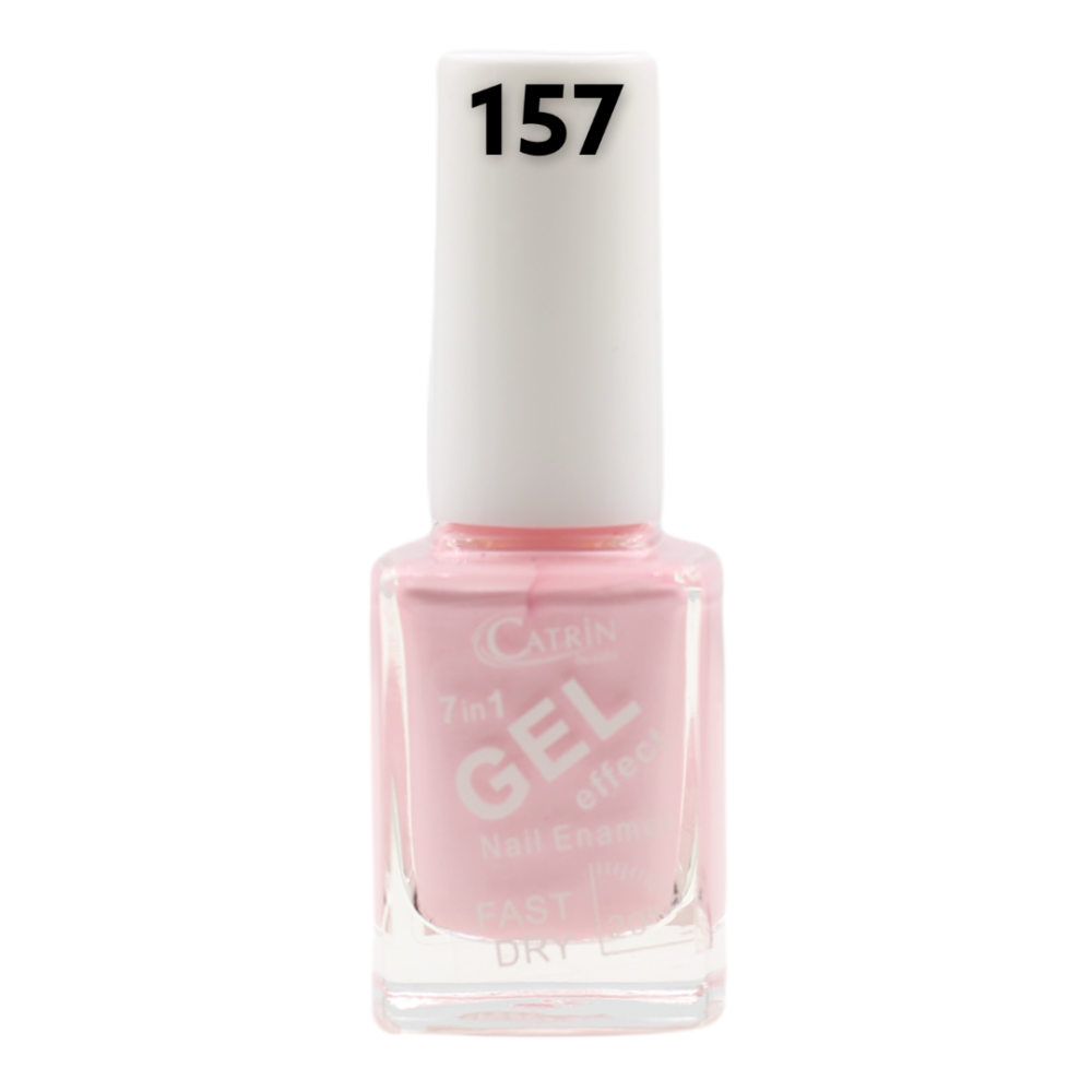 Catrin Beaute Nail Polish 7 In 1 Gel Effect Fast Dry No. 157
