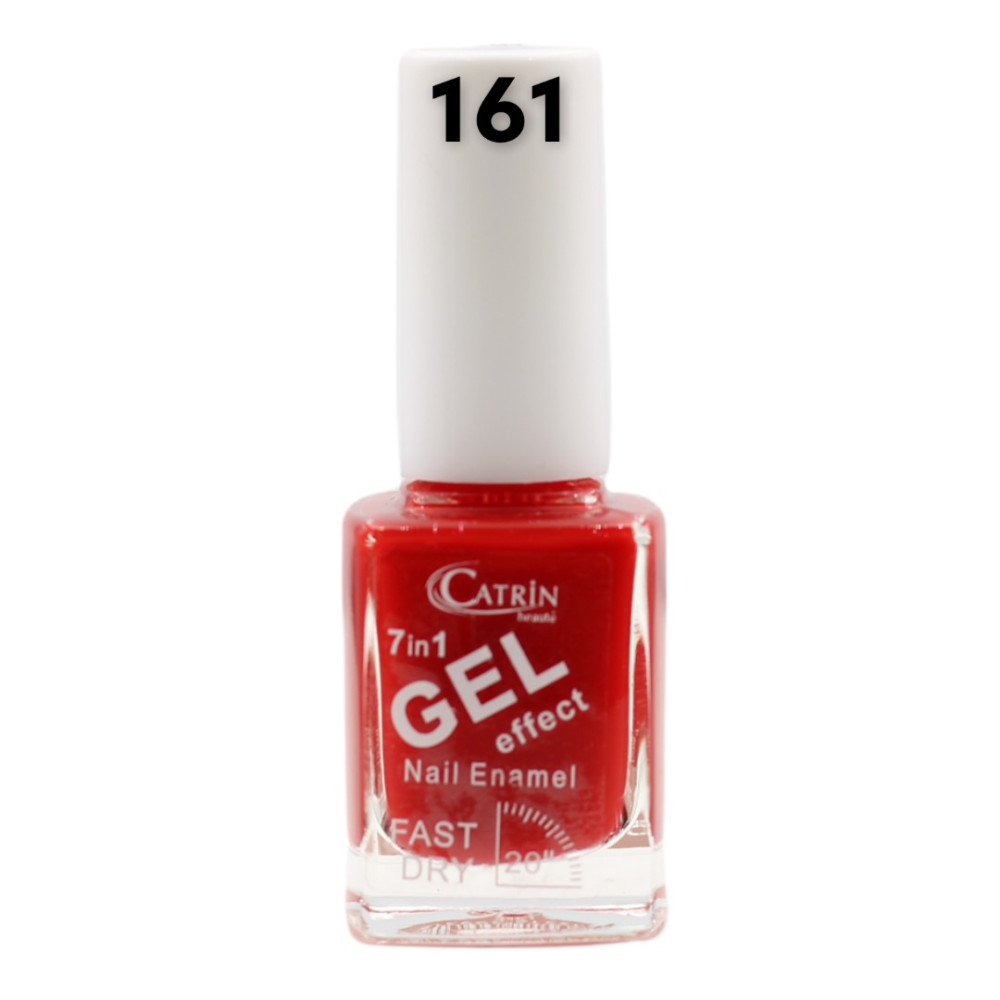 Catrin Beaute Nail Polish 7 In 1 Gel Effect Fast Dry No. 161
