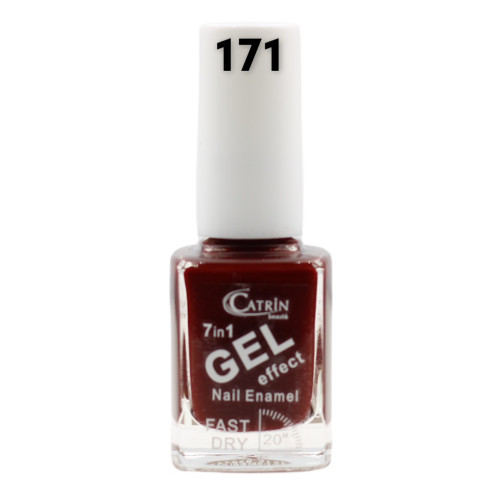Catrin Beaute Nail Polish 7 In 1 Gel Effect Fast Dry No. 171