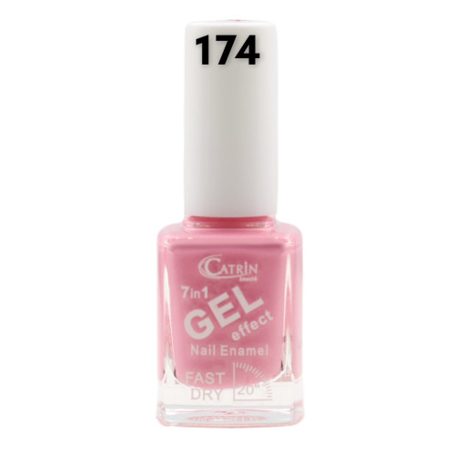 Catrin Beaute Nail Polish 7 In 1 Gel Effect Fast Dry No. 174