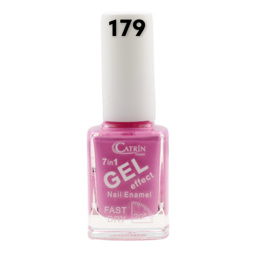 Catrin Beaute Nail Polish 7 In 1 Gel Effect Fast Dry No. 179