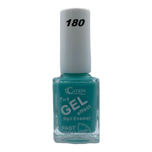 Catrin Beaute Nail Polish 7 In 1 Gel Effect Fast Dry No. 180
