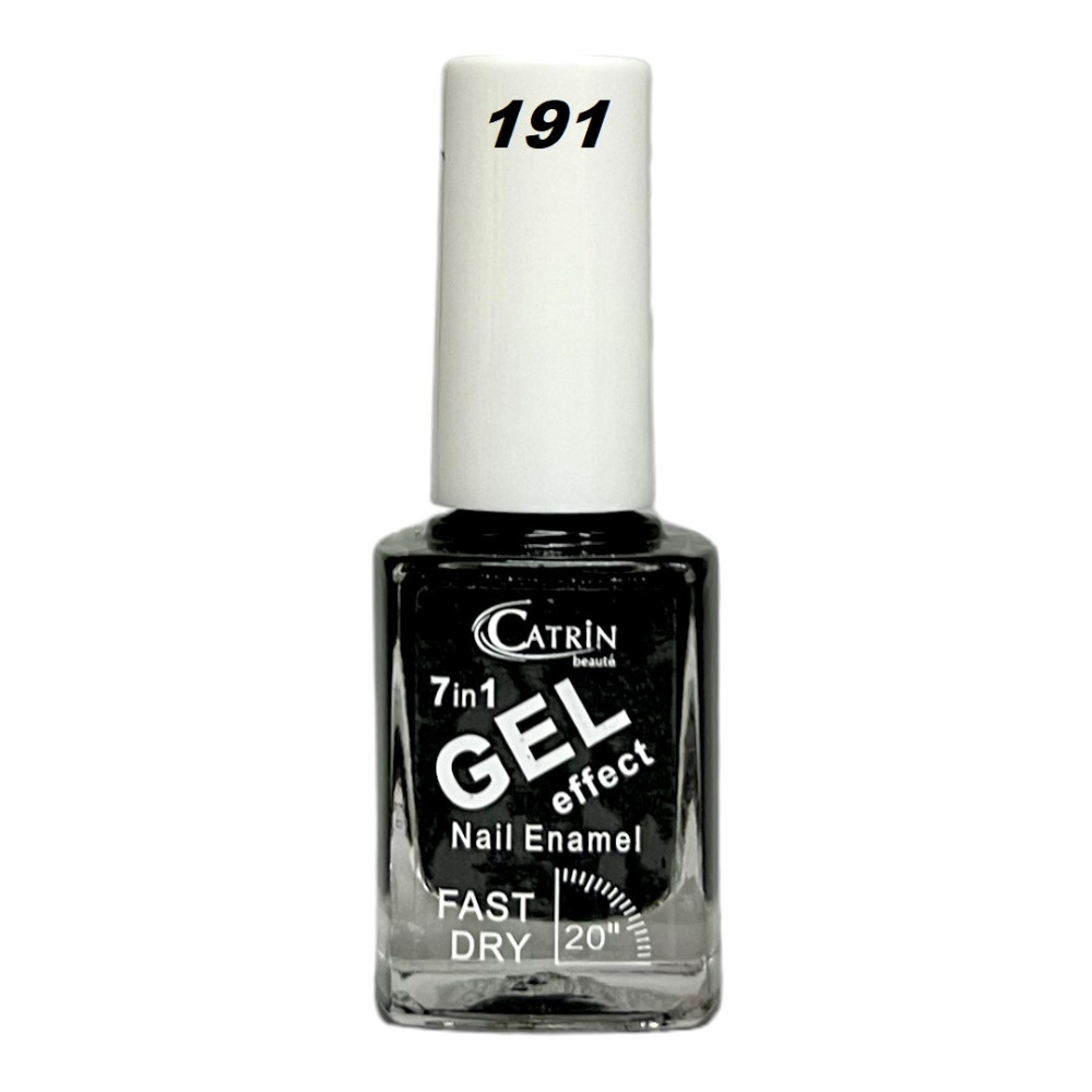Catrin Beaute Nail Polish 7 In 1 Gel Effect Fast Dry No. 191