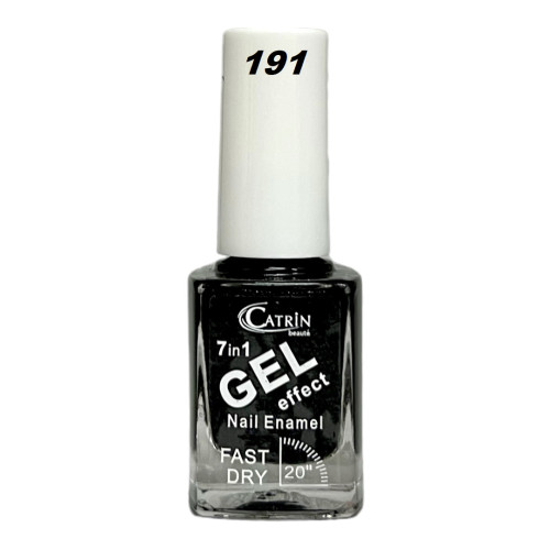 Catrin Beaute Nail Polish 7 In 1 Gel Effect Fast Dry No. 191