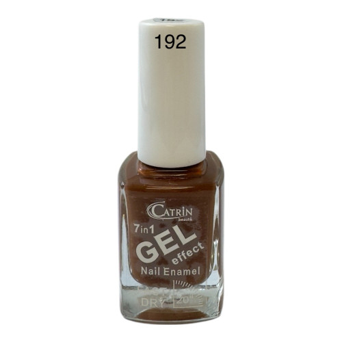 Catrin Beaute Nail Polish 7 In 1 Gel Effect Fast Dry No. 192