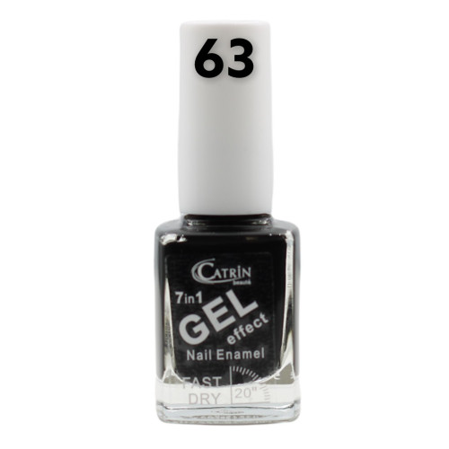 Catrin Beaute Nail Polish 7 In 1 Gel Effect Fast Dry No. 063
