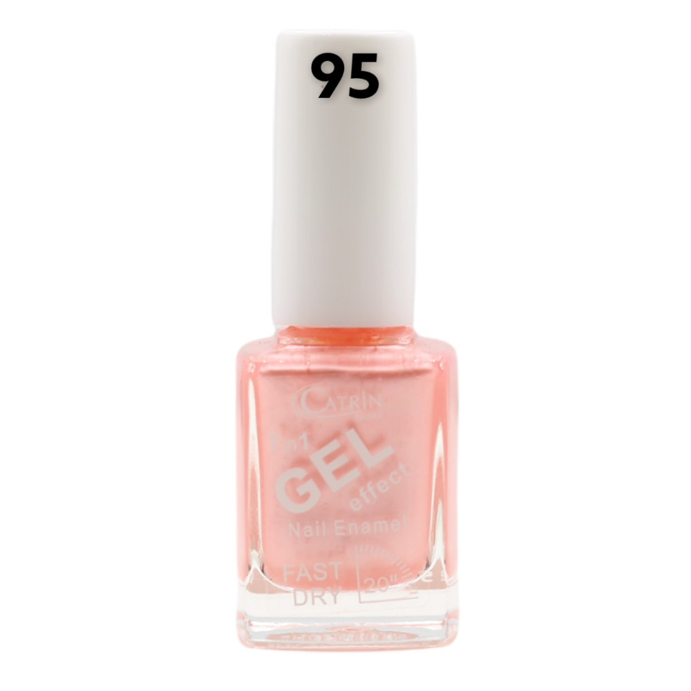Catrin Beaute Nail Polish 7 In 1 Gel Effect Fast Dry No. 095