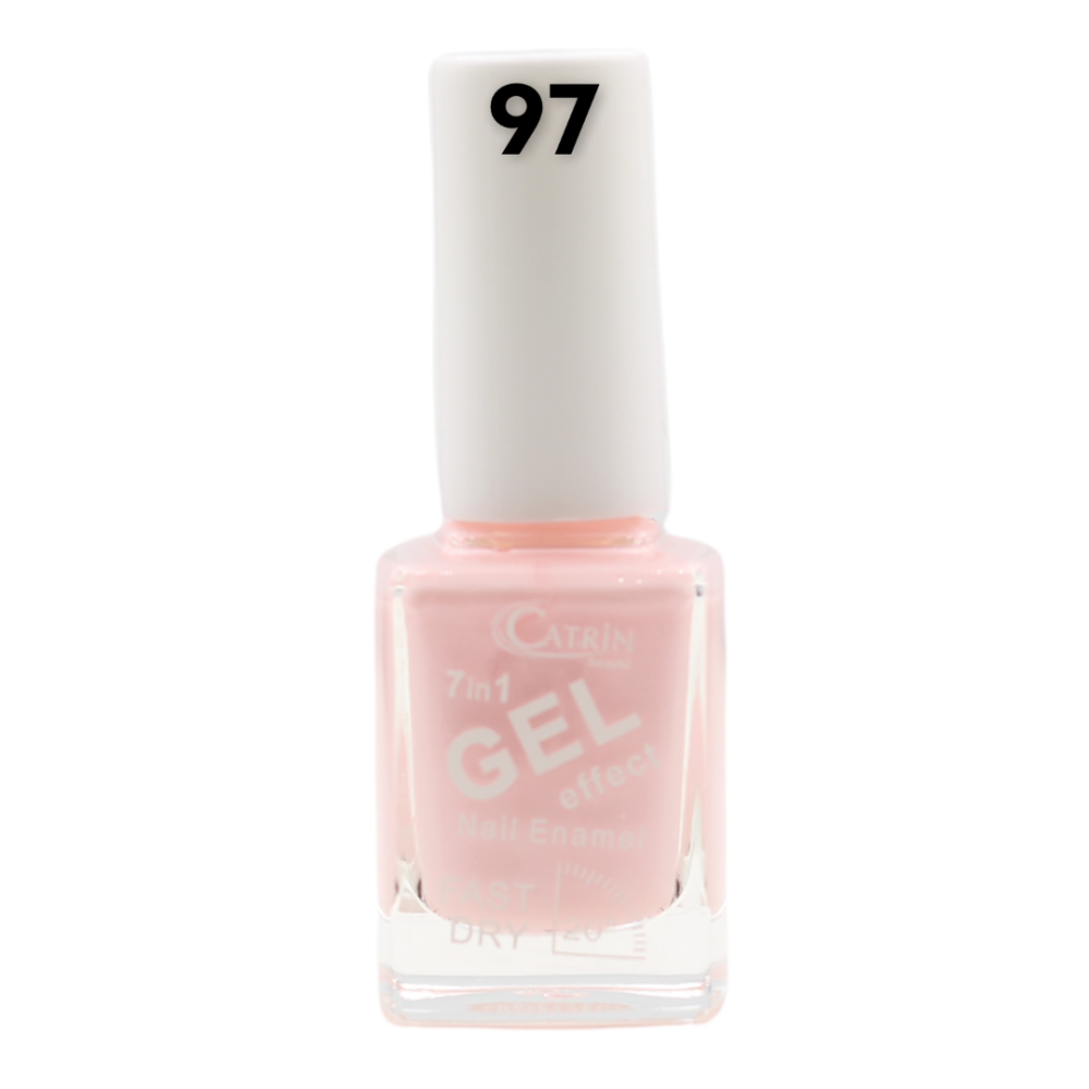 Catrin Beaute Nail Polish 7 In 1 Gel Effect Fast Dry No. 097