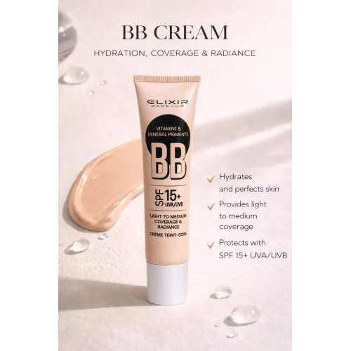 Elixir ΒΒ Hydrating Cream - 02 Medium Elixir ΒΒ Hydrating Cream - 02 Medium