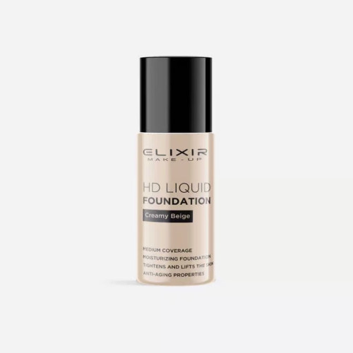 Elixir HD Liquid Foundation - 02 Creamy Beige