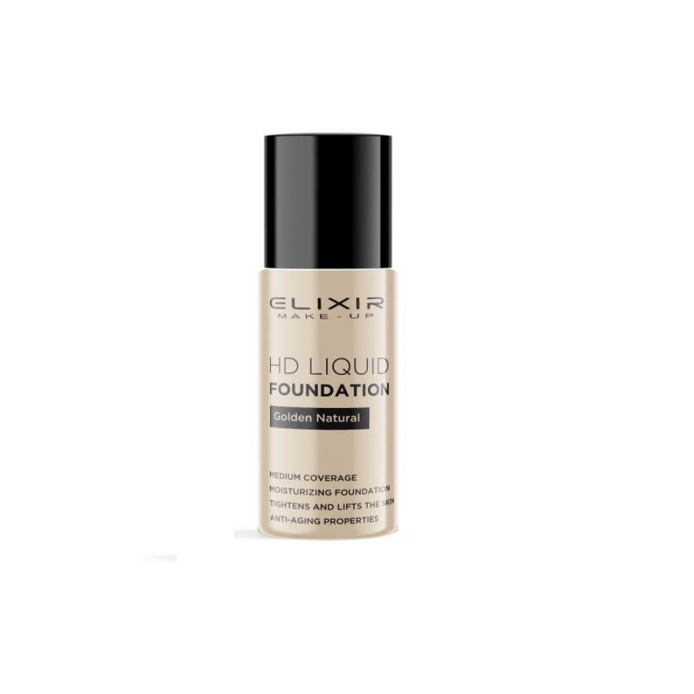 Elixir HD Liquid Foundation - 03 Golden Natural