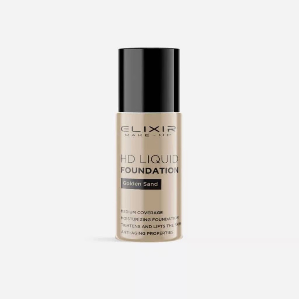 Elixir HD Liquid Foundation - 04 Golden Sand