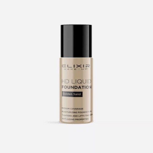 Elixir HD Liquid Foundation - 04 Golden Sand