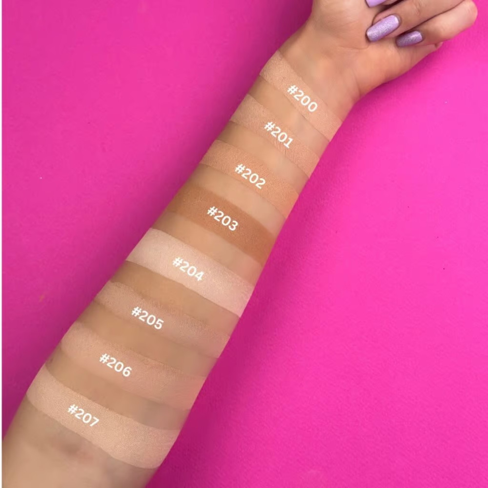 Elixir Pro. Pressed Powder HD – #203 (Smooth Cocoa)