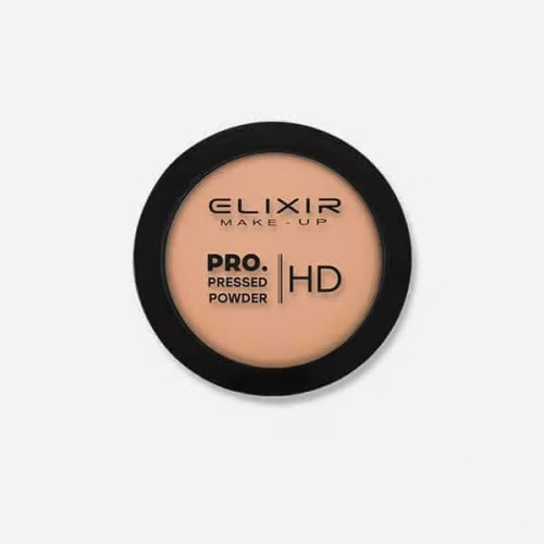 Elixir Pro. Pressed Powder HD – #203 (Smooth Cocoa)