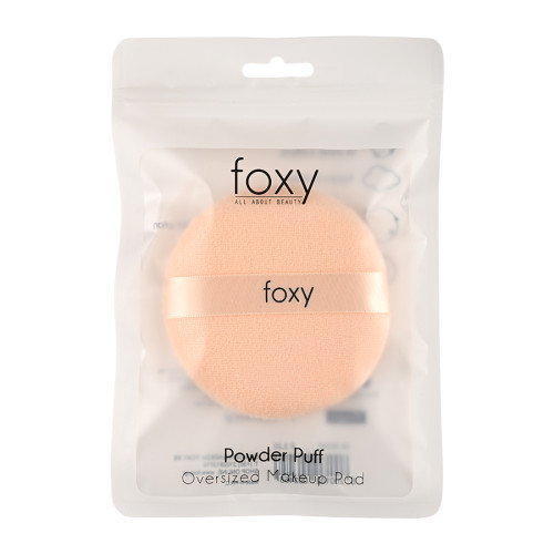 Foxy Σφουγγάρι Πούδρας Oversized Στρογγυλό Μπεζ Foxy Σφουγγάρι Πούδρας Oversized Στρογγυλό Μπεζ