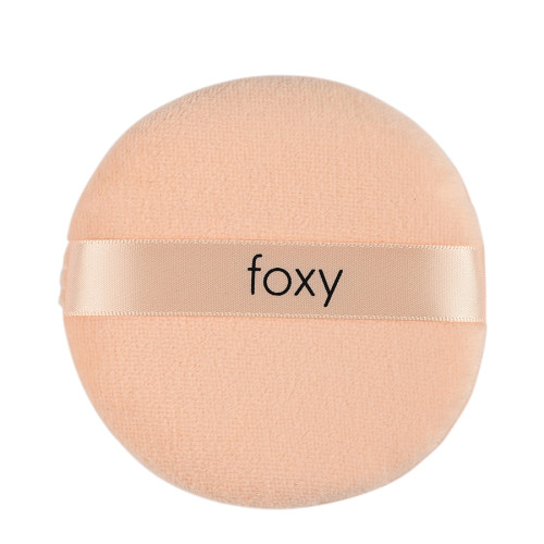 Foxy Σφουγγάρι Πούδρας Oversized Στρογγυλό Μπεζ