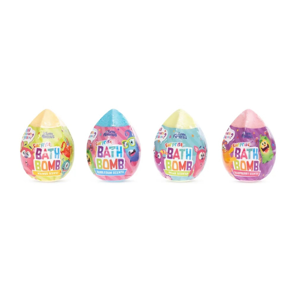Toyoko Funny Monsters Fizzing Bath Eggs With Surprise