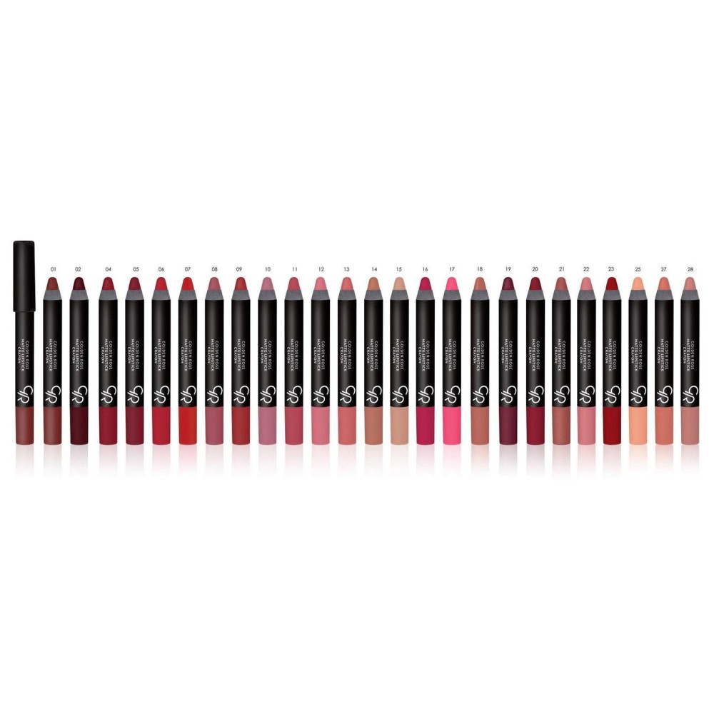 Golden Rose Lipstick Matte Crayon