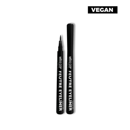Miss Cop Eyeliner Aπό Tσόχα Μαύρο