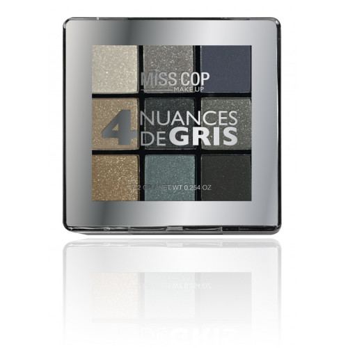 Miss Cop Παλέτα Σκιών Make Up Kit 04 Nuances de Gris