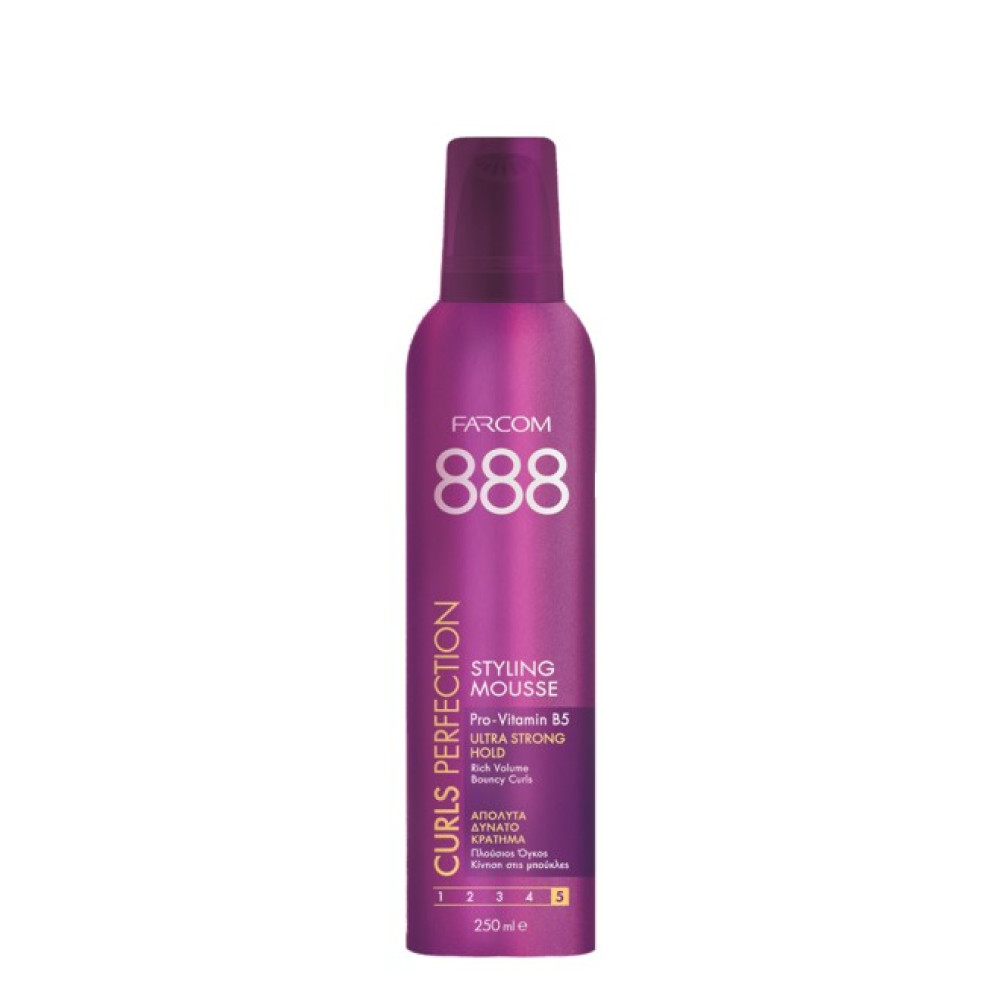 Farcom 888 Styling Mousse X-Strong Provitamin B5 250ml