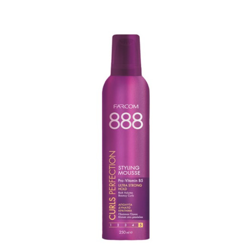 Farcom 888 Styling Mousse X-Strong Provitamin B5 250ml