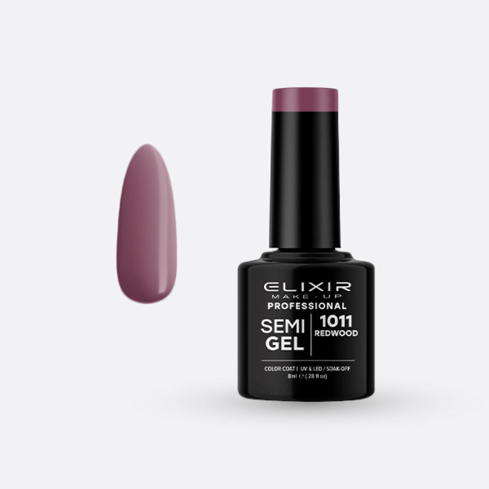 Elixir Ημιμόμιμο βερνίκι 8ml – #1011 (Redwood)