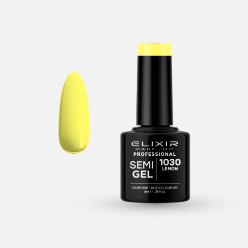 Elixir Ημιμόνιμο βερνίκι 8ml – #1030 (Lemon)